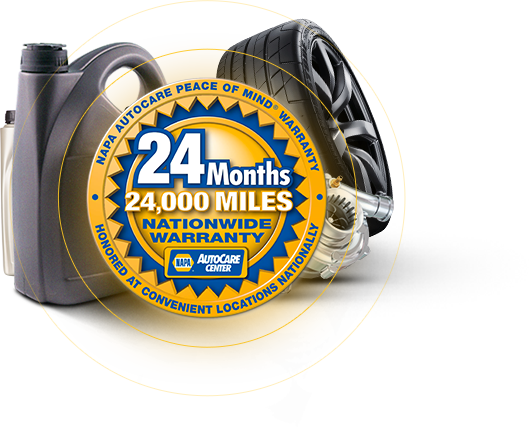 NAPA 24 months/24,000 miles | Discovery Automotive - Windsor